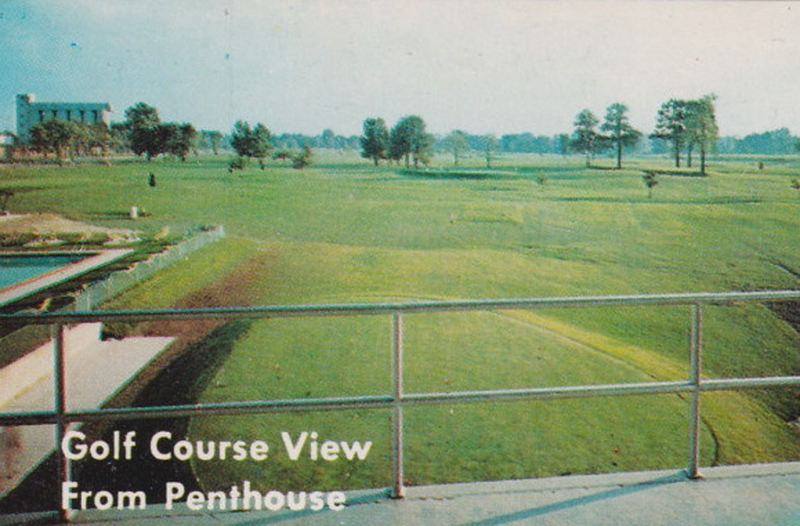 Hillcrest Country Club - Vintage Postcard (newer photo)